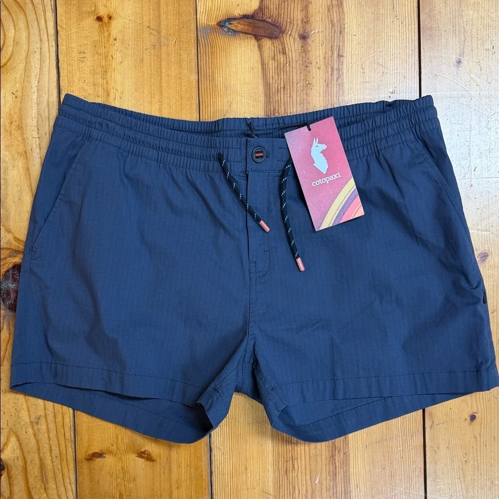 Cotopaxi Women's Salto Ripstop Navy Shorts - Picture 2 of 4